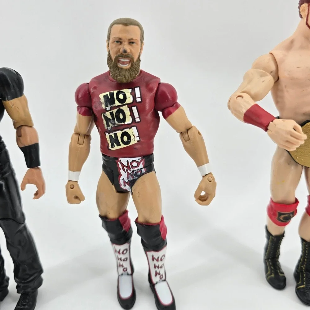 Mattel WWE Action Figure Lot Drew McIntyre Daniel Bryan Sheamus Multi 6in